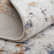Gilmore Modern Abstract, Ivory/Blue/Orange