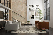 Kimball Transitional Trellis & Lattice, Ivory/Gray/Tan