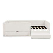Safe Kids Bed With Guardrails And Storage