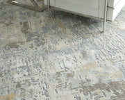 Braden Modern Abstract, Blue/Gray/Brown