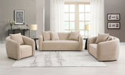 Keith - 3 Piece Living Room Set (Comes With Matching Color Toss Pillows)