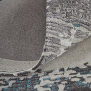 Zarah Modern Abstract, Ivory/Gray/Blue