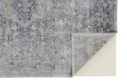 Sarrant Transitional Medallion, Gray/Silver/Ivory