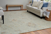 Grafton Transitional Floral & Botanical, Gray/Green/Blue