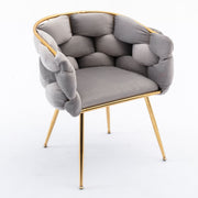 Luxury Modern Simple Leisure Single Sofa Chair Bedroom Lazy Person Household Dresser Stool Manicure Table Back Chair
