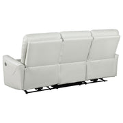 Amberly Dove Grey 3-piece Power Reclining Sofa Set