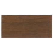 7‑Piece Dining Table Set, 71' Rectangular Rubber Wood Dining Table with 6 Upholstered Arm Chairs, Walnut Wood Frame & Beige Fabric Cushion, for Dining Room Kitchen