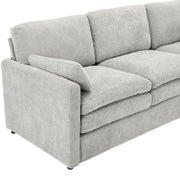 Cozy Upholstered Cushion Loveseat Sofa For Living Room
