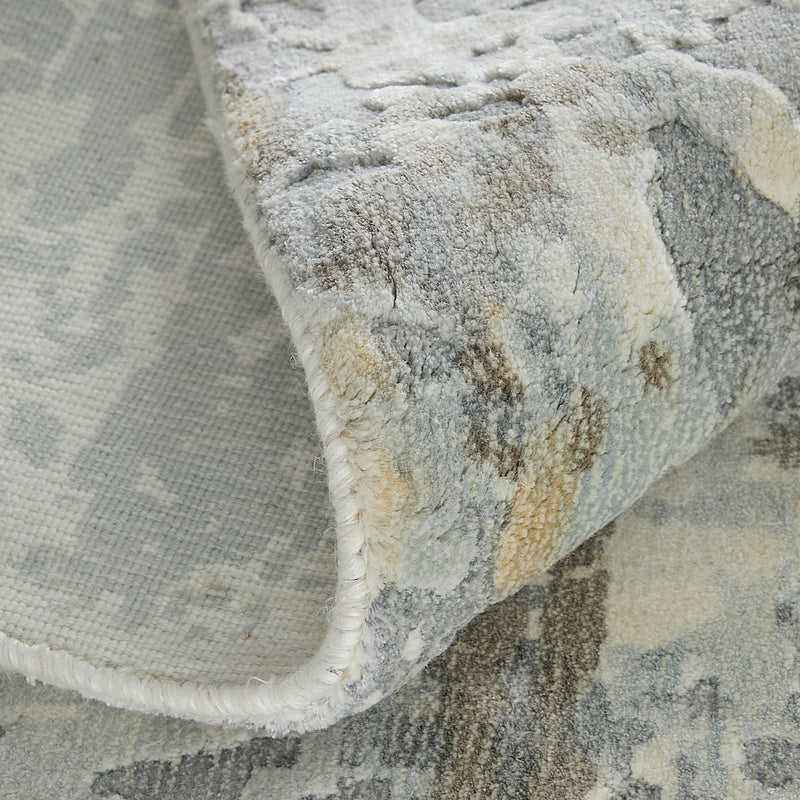 Braden Modern Abstract, Blue/Gray/Brown