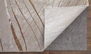 Waldor Modern Abstract, Taupe/Brown/Silver