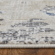 Sonora Modern Abstract, Ivory/Blue/Red