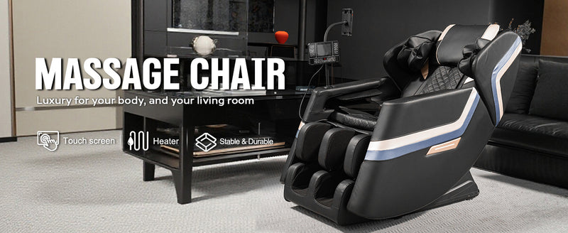 Massage Chair Recliner with Zero Gravity with Full Body Air Pressure