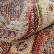 Fillmore Transitional Medallion, Red/Ivory/Gold