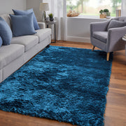 Indochine Modern Solid, Blue/Green