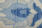 Karina Transitional Floral & Botanical, Ivory/Blue