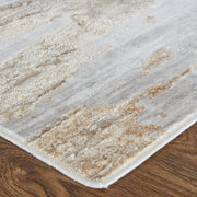 Laina Transitional Abstract, Tan/Ivory/Pink