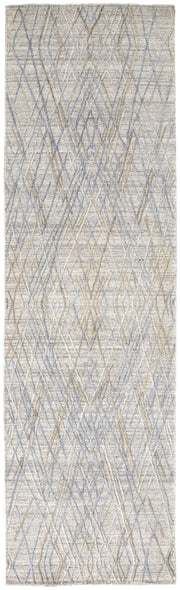 Elias Modern Abstract, Gray/Blue