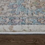 Dartmouth Transitional Floral & Botanical, Ivory/Brown/Blue