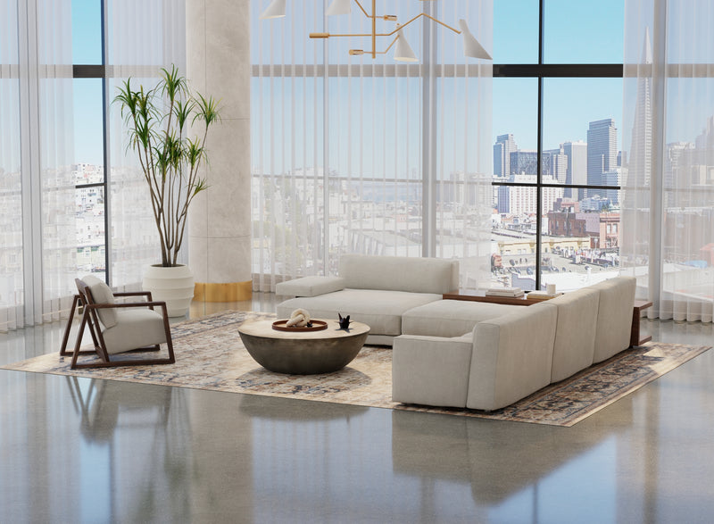 Pearson Traditional Persian, Ivory/Tan/Blue