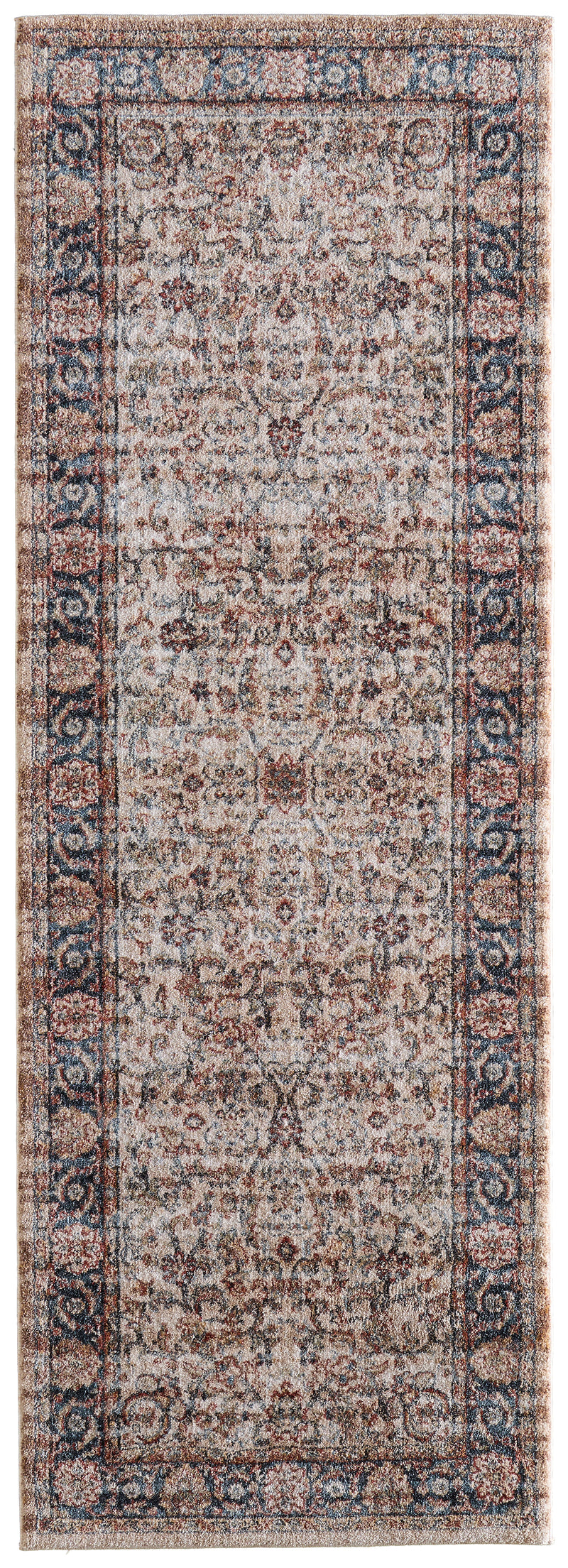Pearson Traditional Persian, Ivory/Tan/Blue