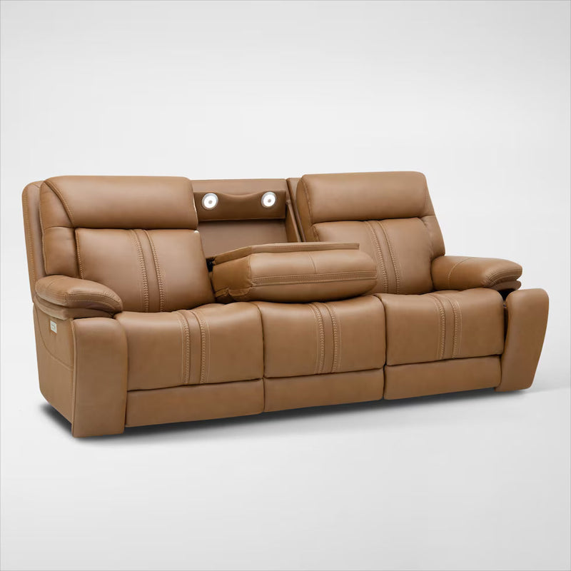 Infinity Triple-Power Reclining Sofa with Modern Sound