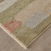 Pearson Modern Abstract, Brown/Tan/Green