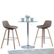 Randolph - Bentwood Multifunctional Counter / Bar Height Stool (Set of 2)