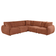 Logan Coral 5-piece Modular Sectional Sofa