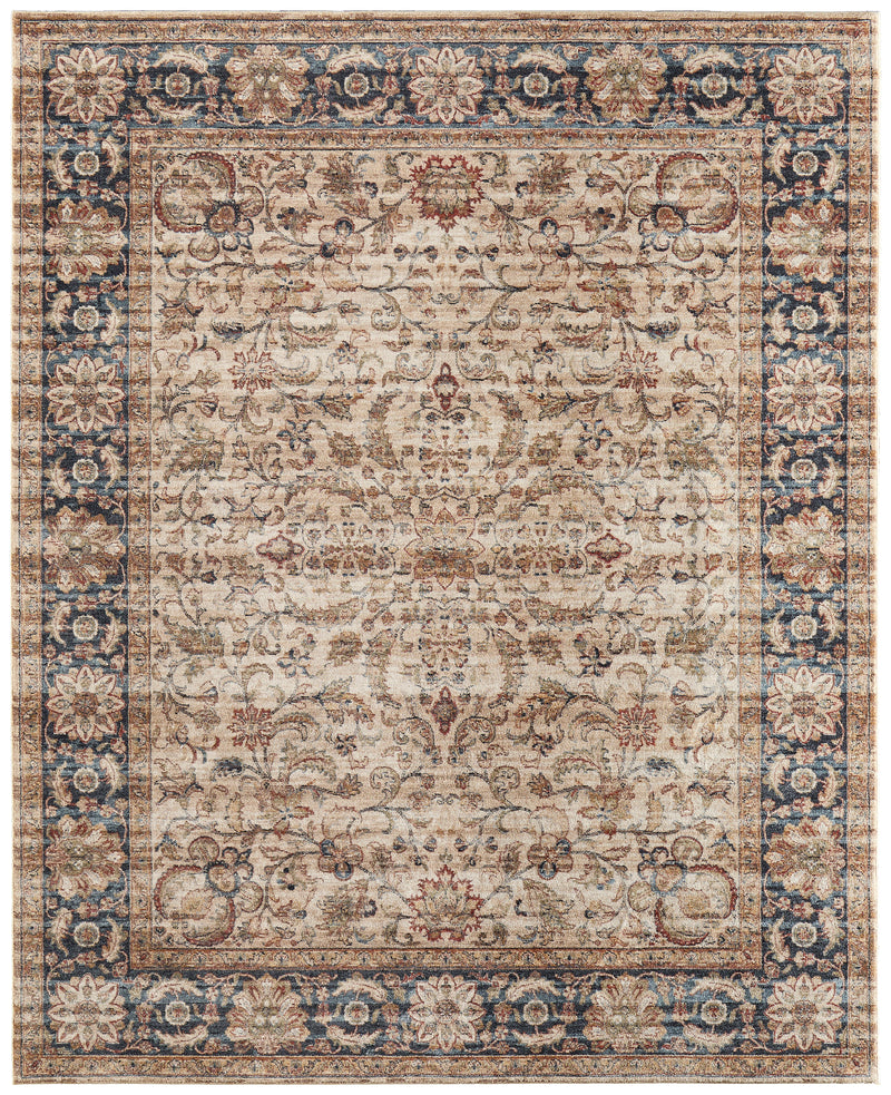 Pearson Traditional Persian, Ivory/Tan/Blue