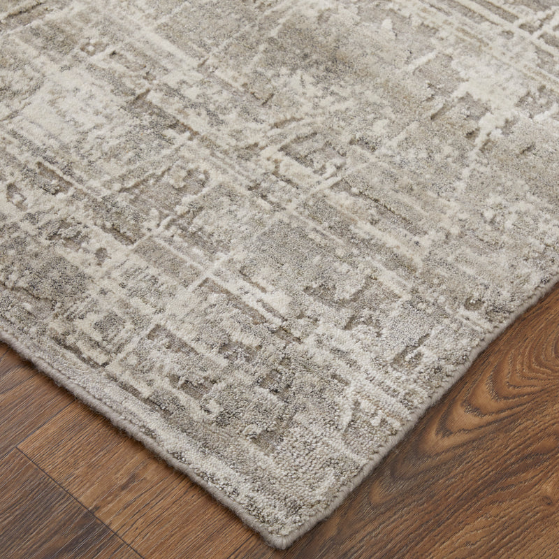 Eastfield Modern Abstract, Gray/Ivory