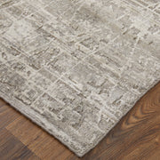 Eastfield Modern Abstract, Gray/Ivory