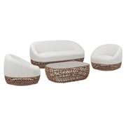 Willow - Upholstered Patio Deep Seating Sofa