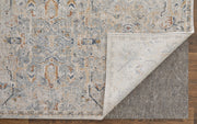 Pasha Transitional Distressed, Ivory/Blue/Tan