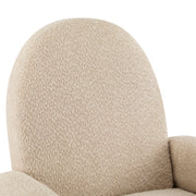 360 Swivel and Glider Recliner Chair-Almond