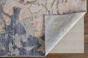Laina Transitional Abstract, Tan/Blue