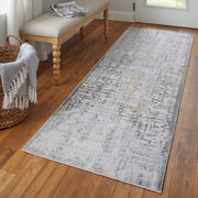 Waldor Modern Abstract, Ivory/Gray
