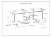 Lowry - Handcrafted, TV Media Stand