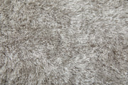 Indochine Modern Solid, Gray/Silver