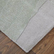 Kawai Modern Abstract, Green/Blue/Ivory