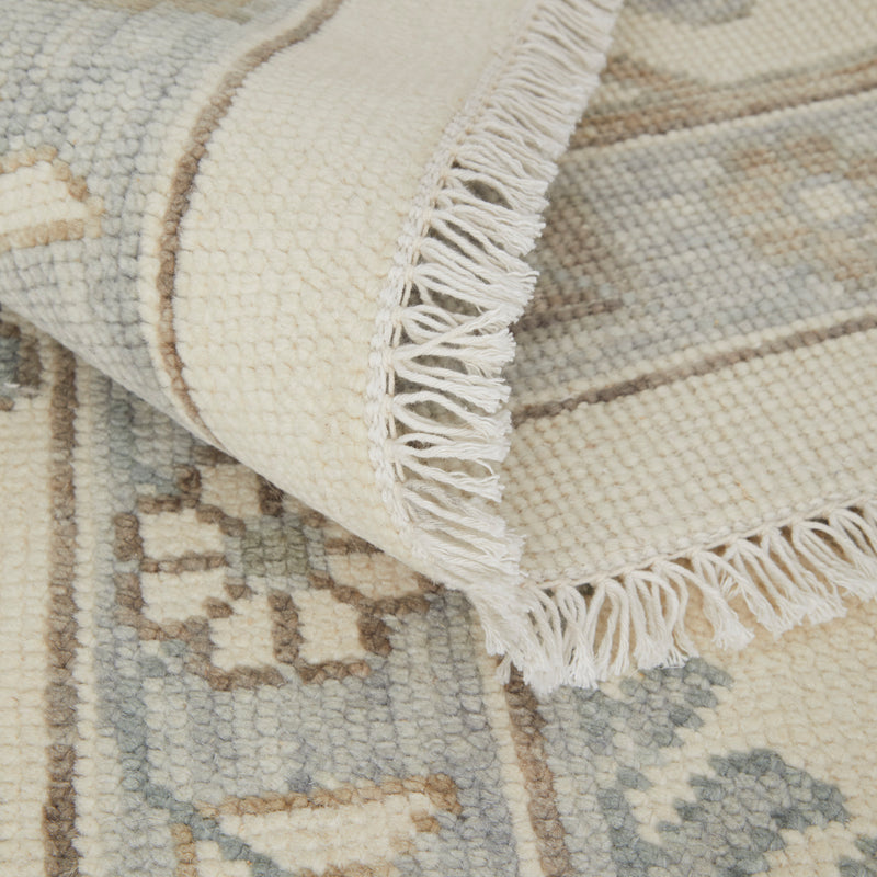 Karina Transitional Floral & Botanical, Ivory/Gray/Brown