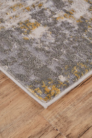 Waldor Modern Abstract, Gray/Gold