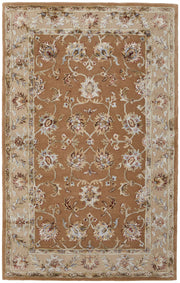 Prescott Traditional Floral & Botanical, Tan/Ivory