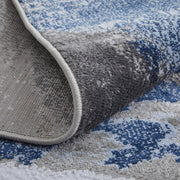 Gaspar Modern Abstract, Blue/Gray/White