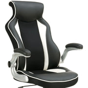 Adjustable Height Office Chair With Ergonomic Design And Swivel Mechanism - Black