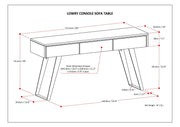 Lowry - Handcrafted Console Sofa Table