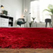 Indochine Modern Solid, Red/Purple
