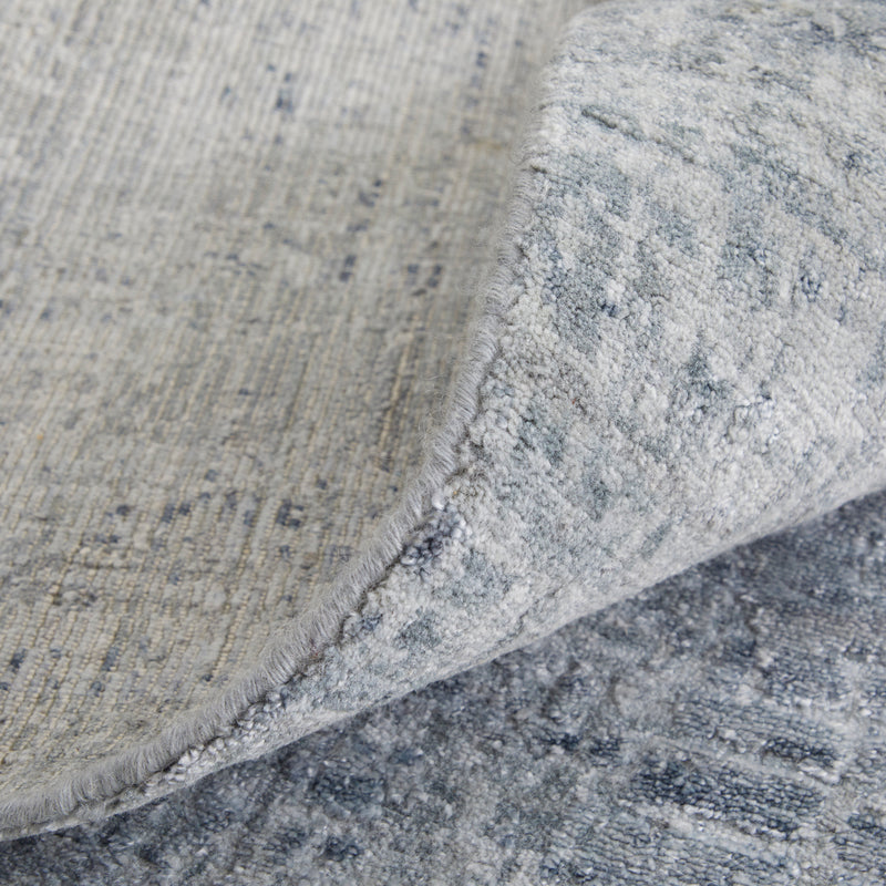 Eastfield Modern Abstract, Blue/Silver