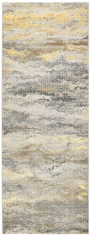 Aura Modern Abstract, Gold/Gray/Ivory