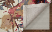 Dafney Transitional Floral & Botanical, Blue/Pink/Gray