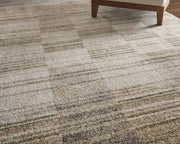 Richmond Modern Geometric, Ivory/Gray/Tan